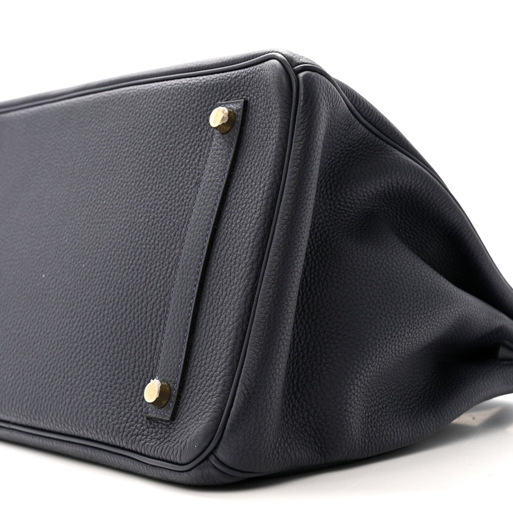 Togo Birkin 35 Bleu Nuit