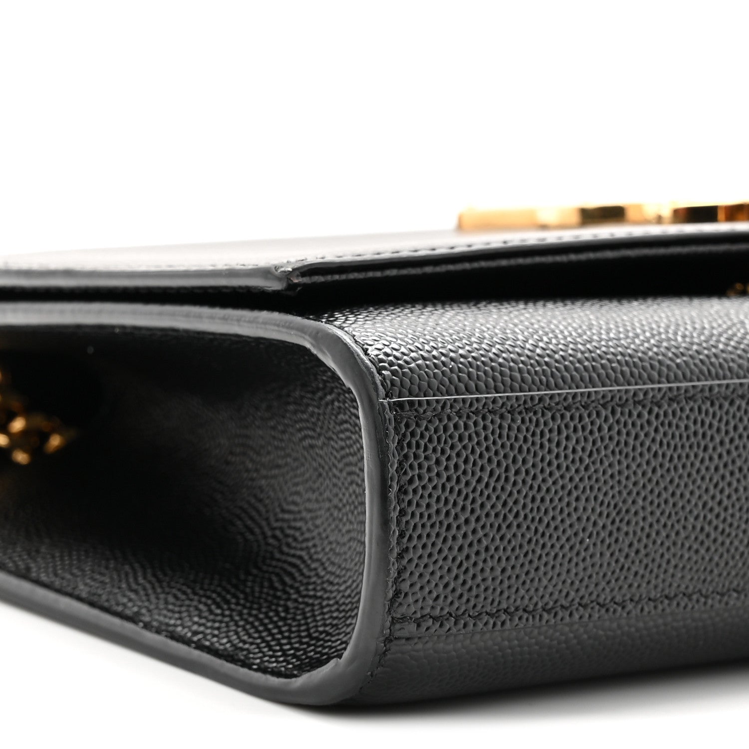 Grain De Poudre Small Classic Monogram Kate Tassel Satchel Black