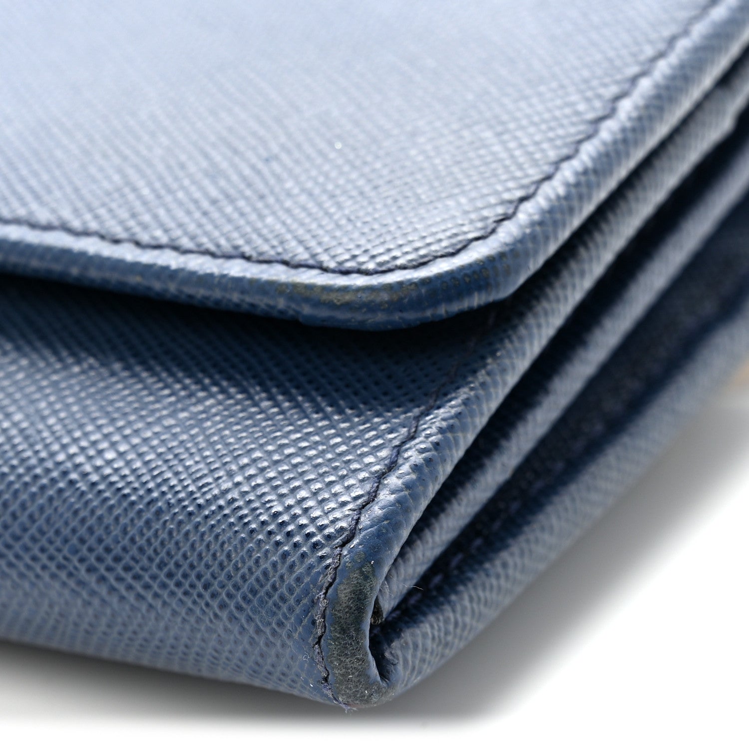 Saffiano Metal Continental Flap Wallet Bluette Cobalto Turchese