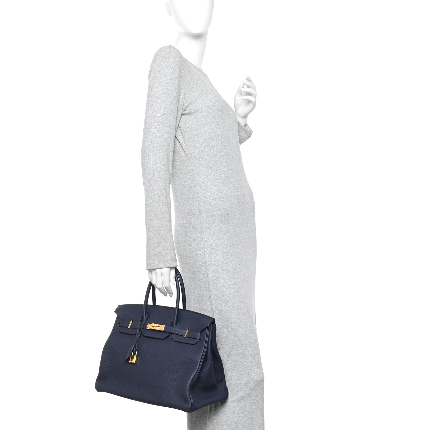 Togo Birkin 35 Bleu Nuit