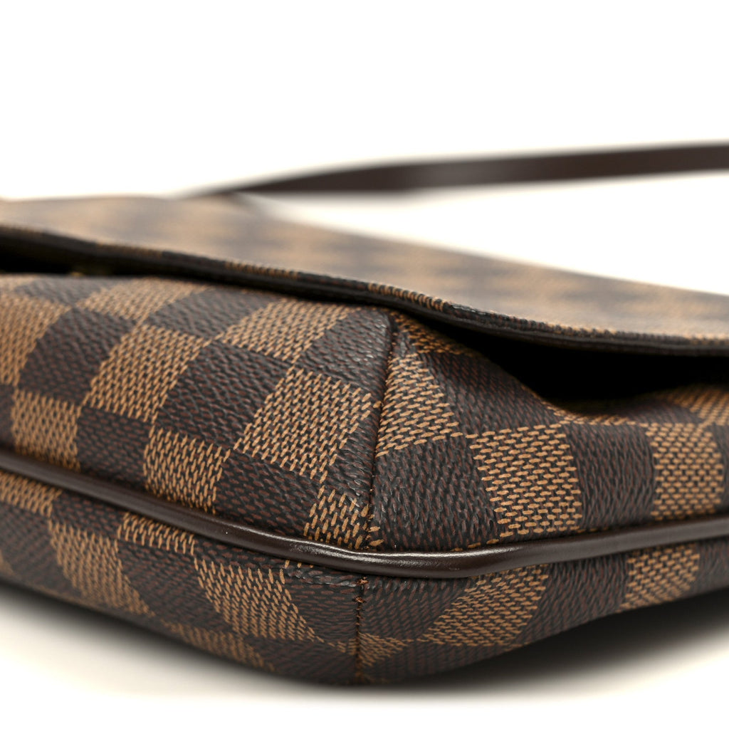 Damier Ebene Musette Tango Long Strap