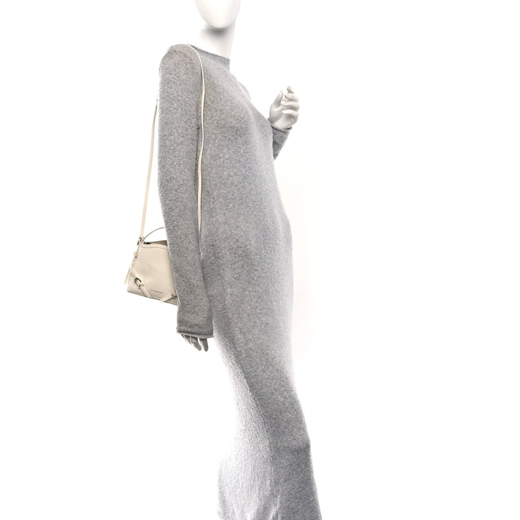 Calfskin Nano Voyou Bag White