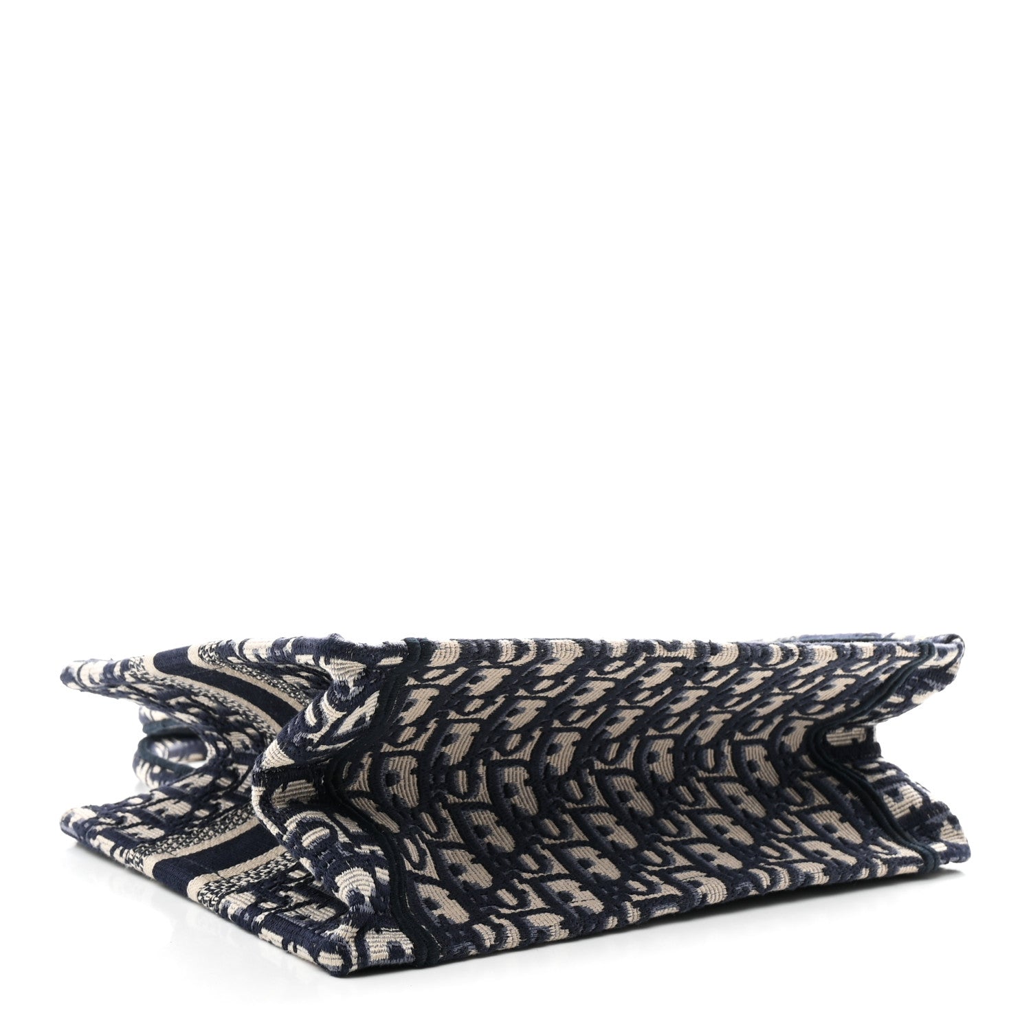Oblique Small Book Tote Blue Multicolor