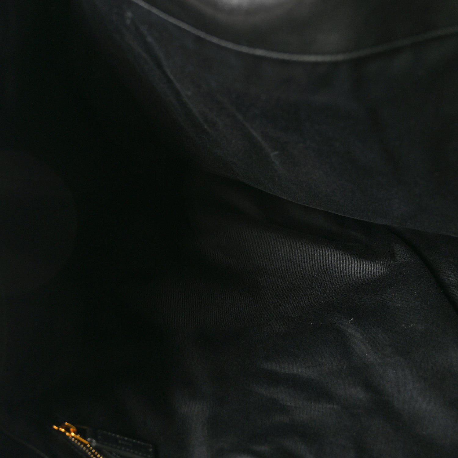 Lambskin Quilted Maxi Icare Shopping Tote Black