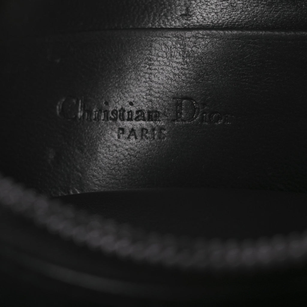 Calfskin Macrocannage Mini Caro Bag Black