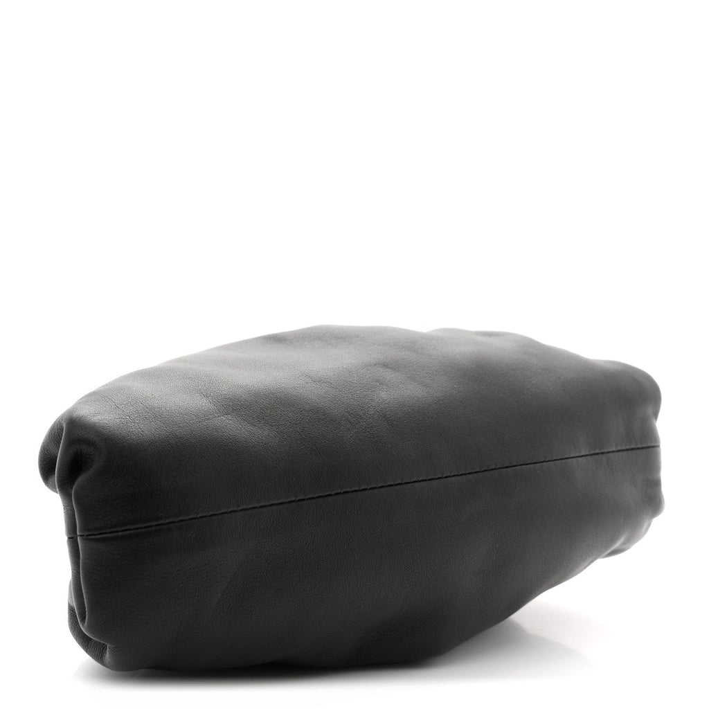 Butter Calfskin The Mini Pouch Black