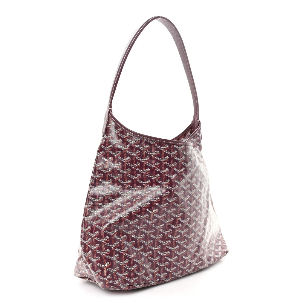 Goyardine Boheme Hobo Burgundy