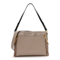 Calfskin Suede Medium Roy Bag Motty Grey