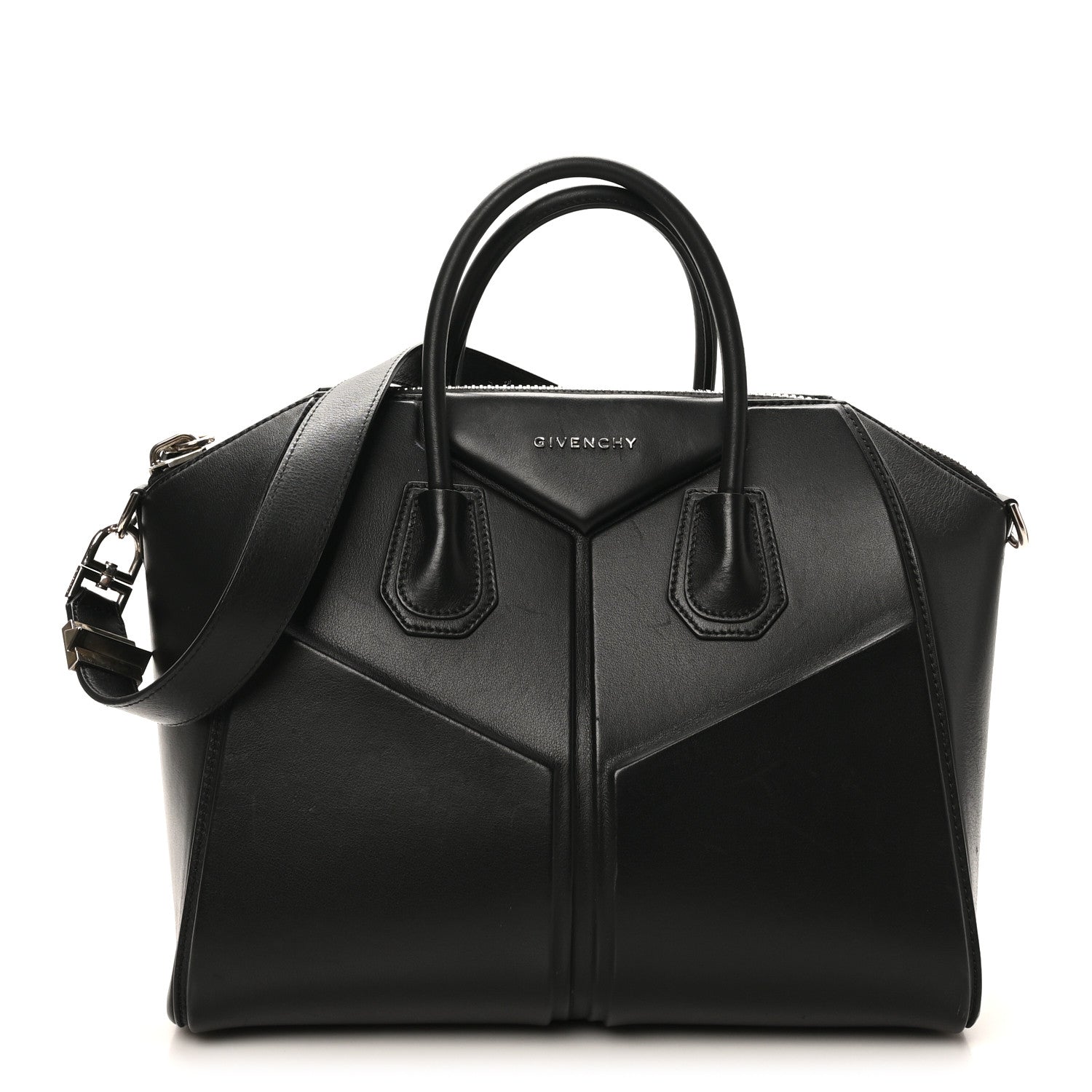 Calfskin 3D Medium Antigona Black