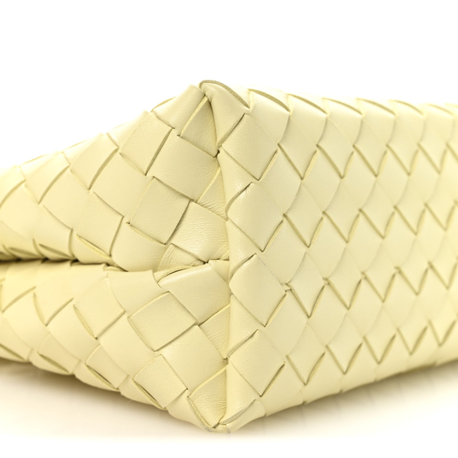 Nappa Intrecciato Small Andiamo Shoulder Bag Chamomile