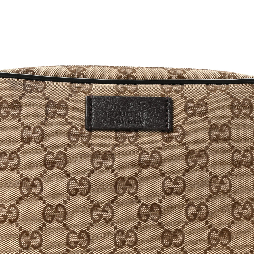 Monogram Belt Bag Dark Brown