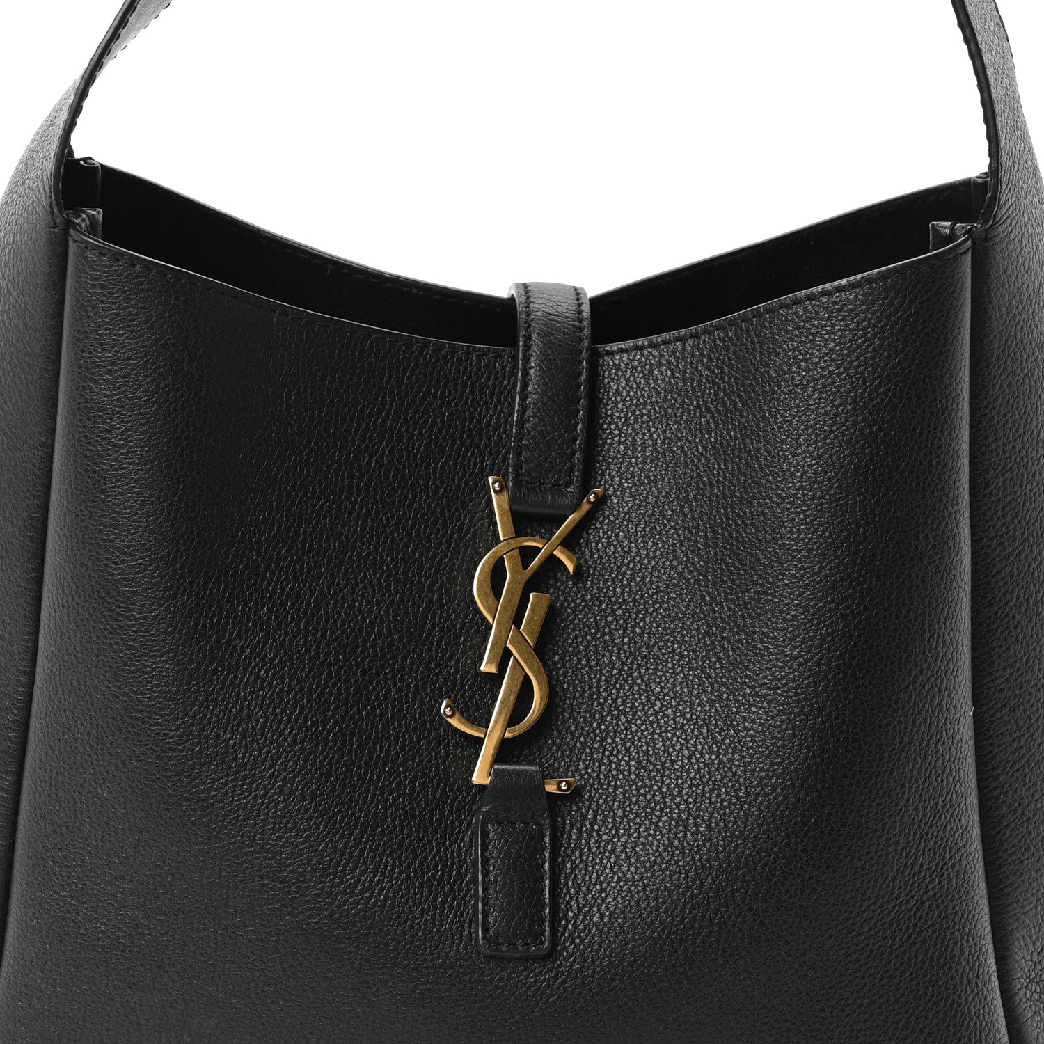Smooth Calfskin Small Le 5 A 7 Soft Hobo Black
