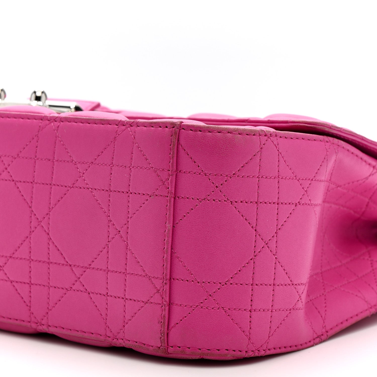 Lambskin Cannage Large Miss Dior Flap Sorbet