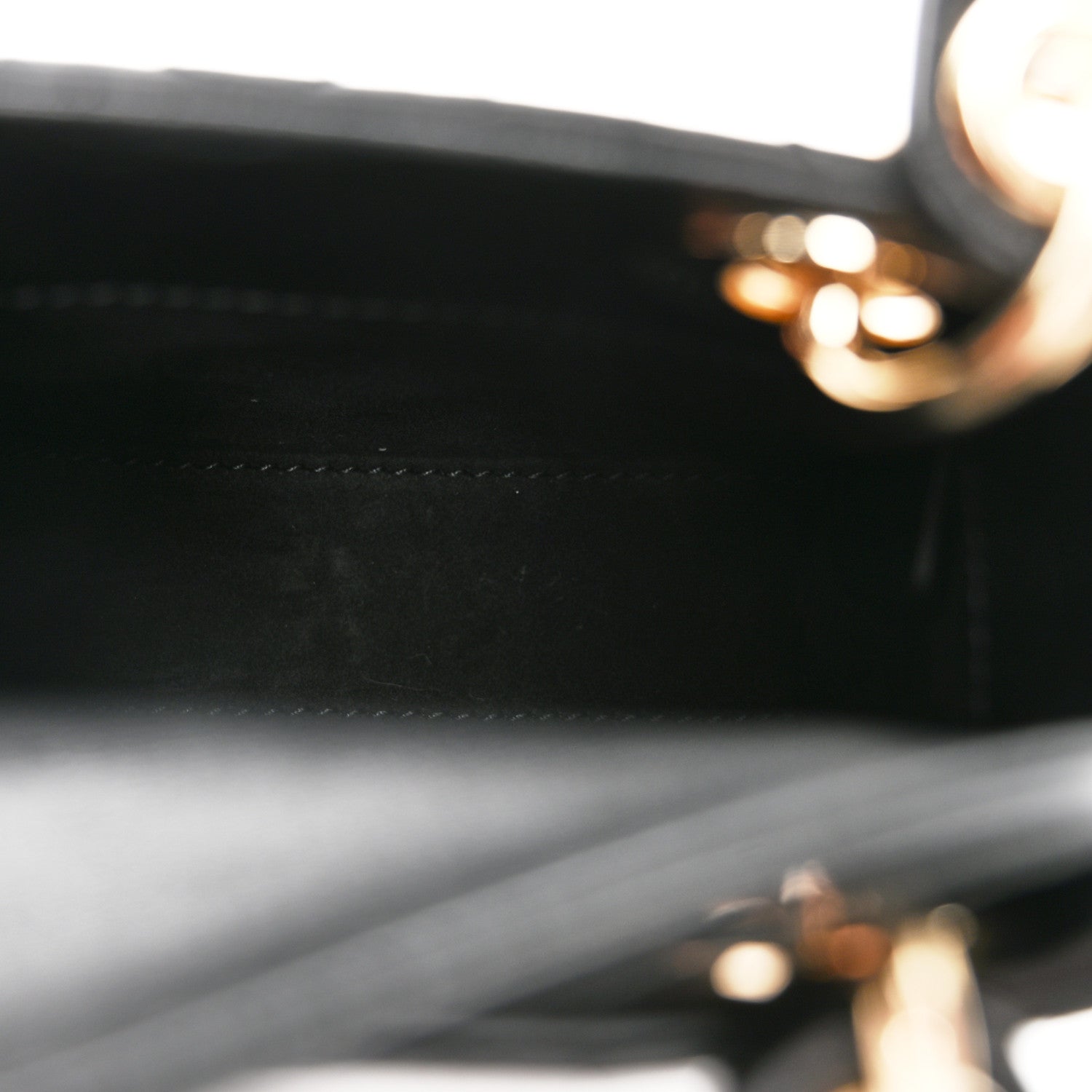 Lambskin Cannage Micro Lady Dior Black