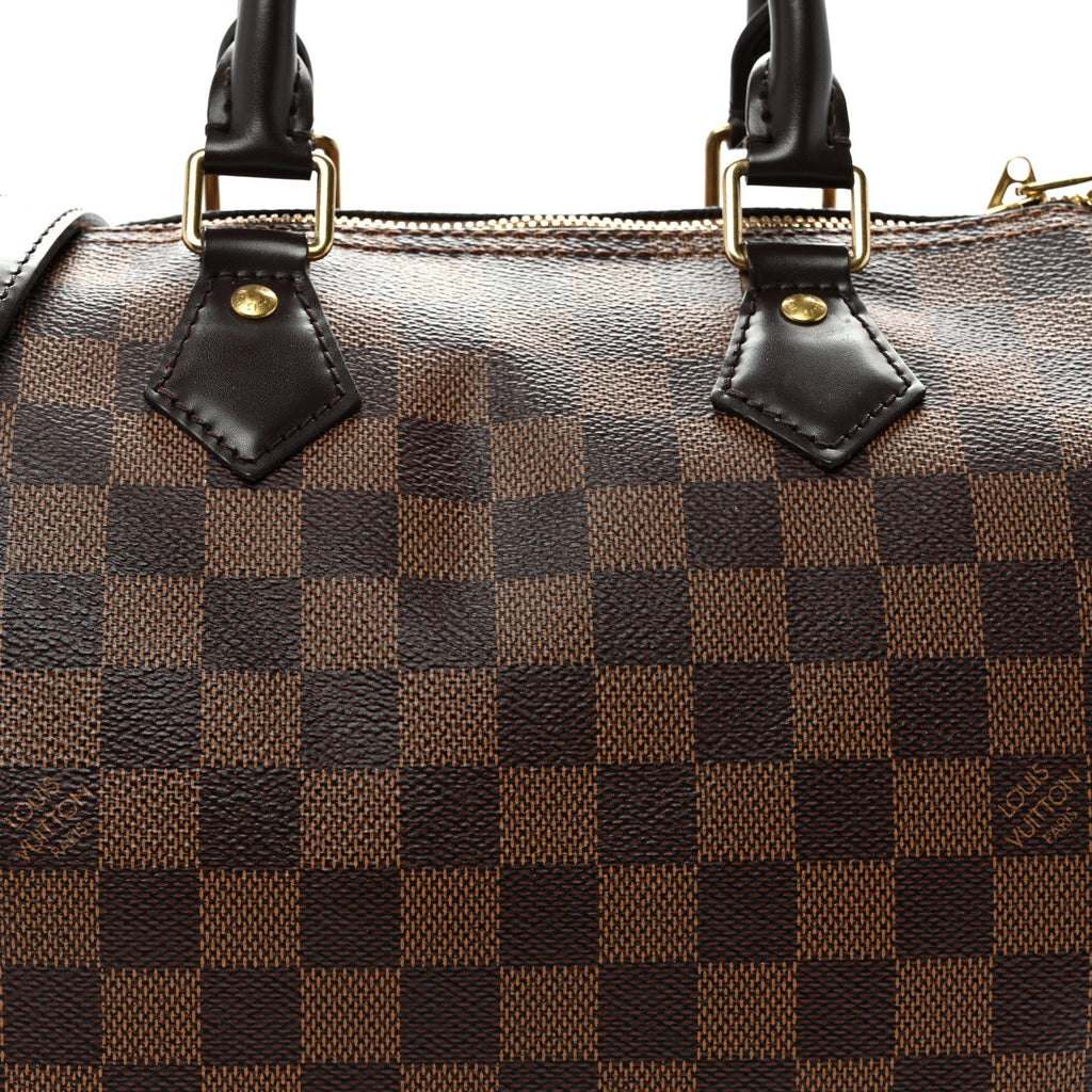 Damier Ebene Speedy Bandouliere 25