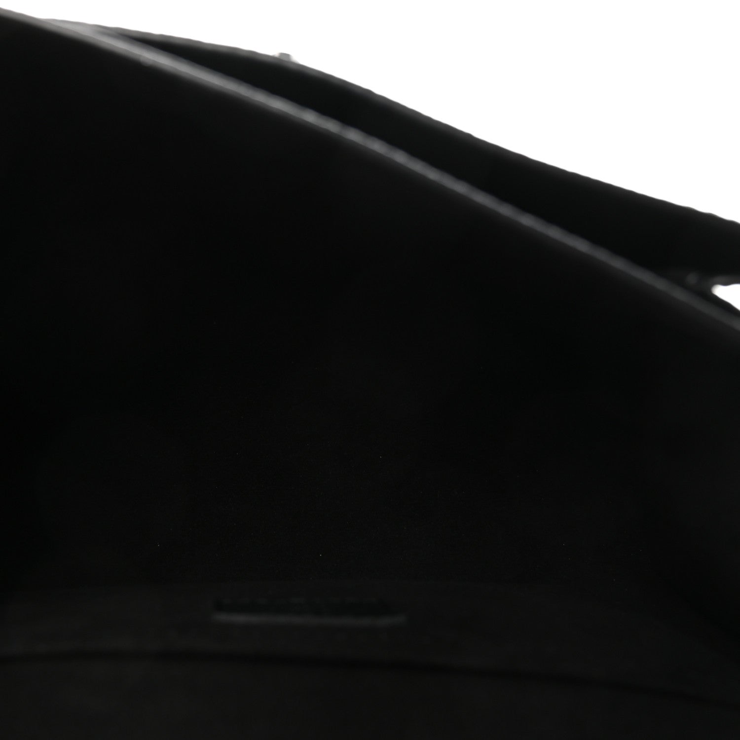 Soft Calfskin My Lockme Chain Bag BB Black