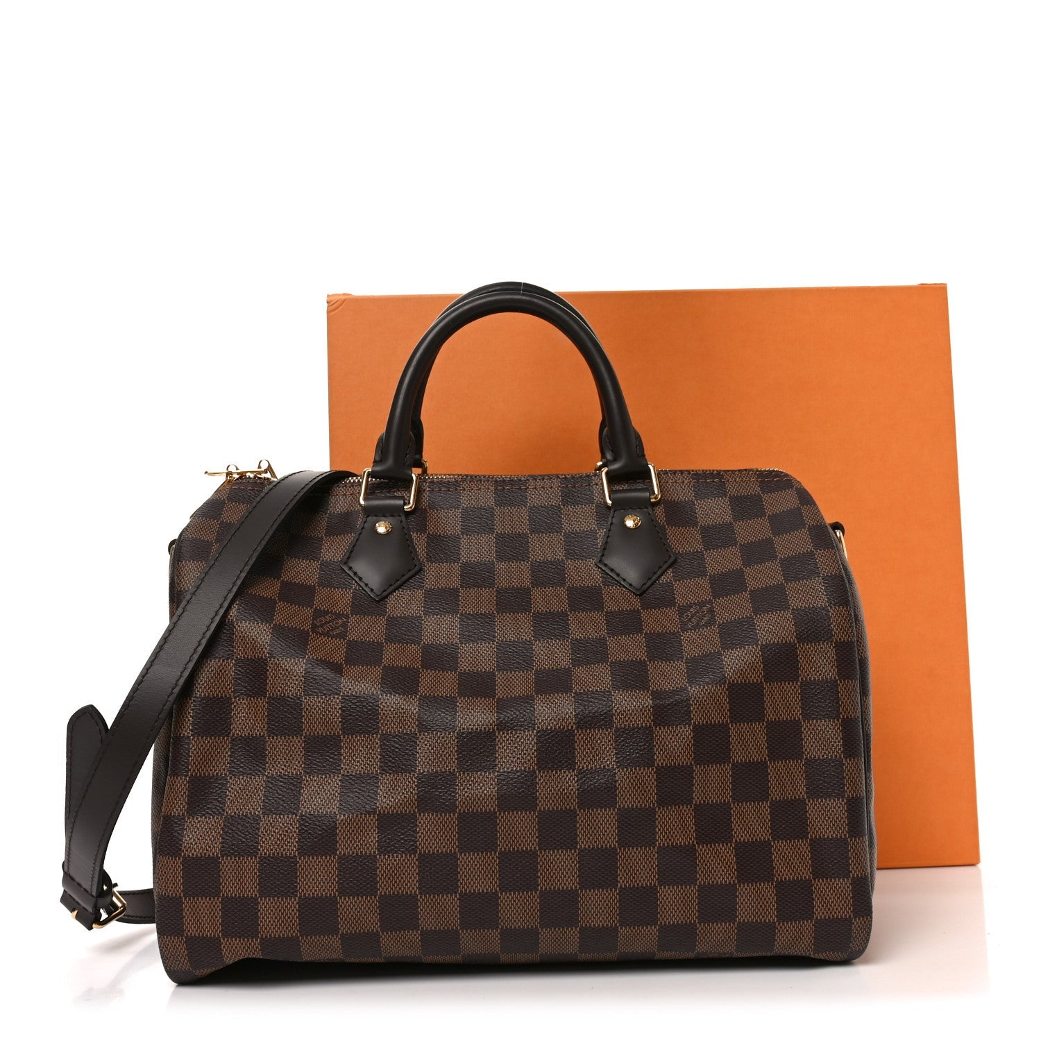 Damier Ebene Speedy Bandouliere 30