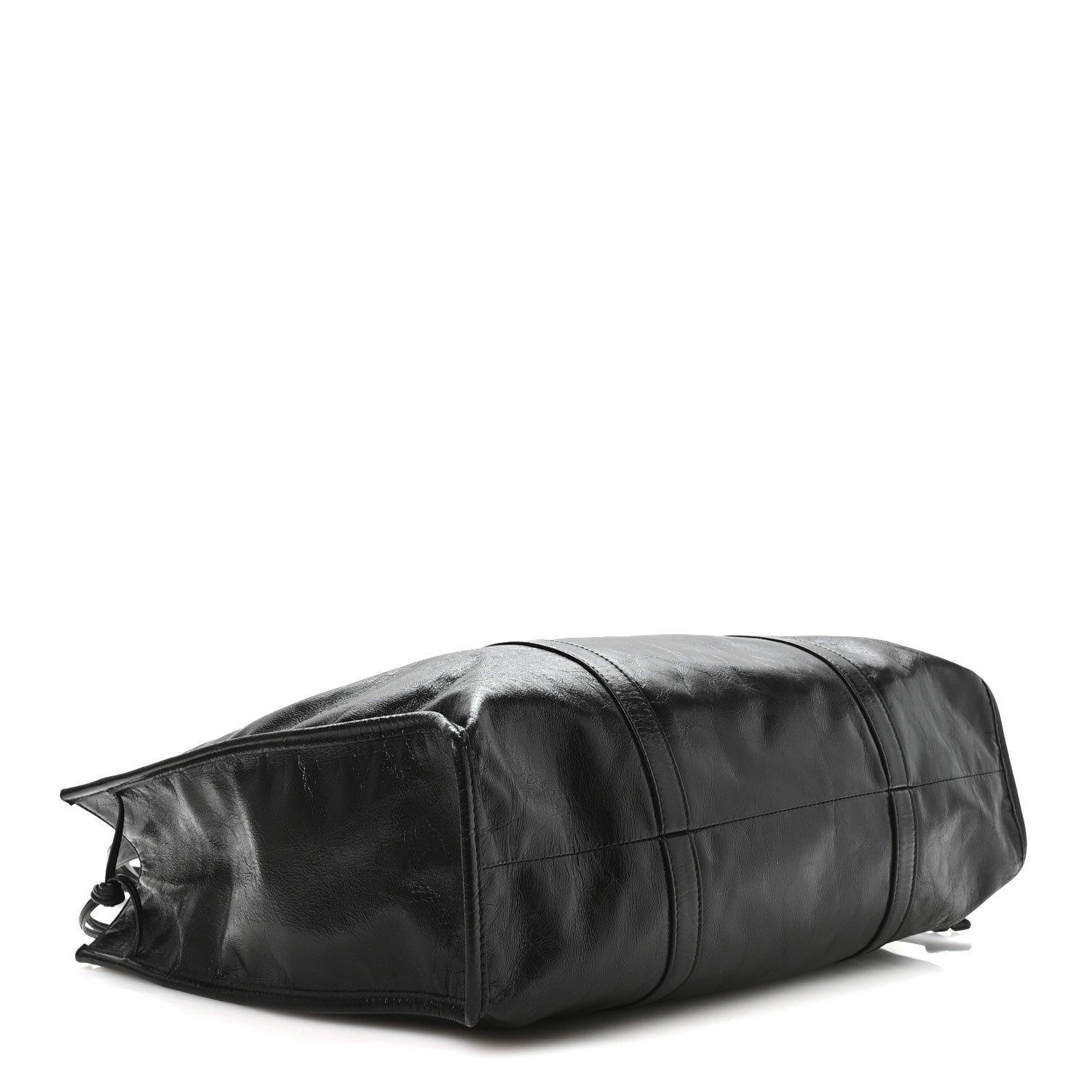 Soft Lux Large Shopping Tote Black
