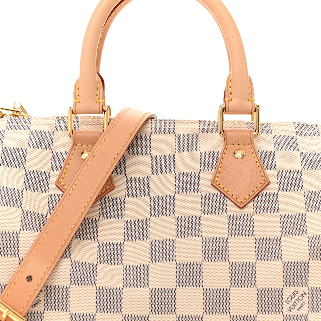 Damier Azur Speedy Bandouliere 25