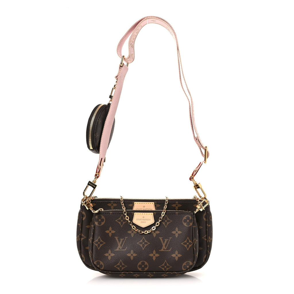 Monogram Multi Pochette Accessories Rose Clair
