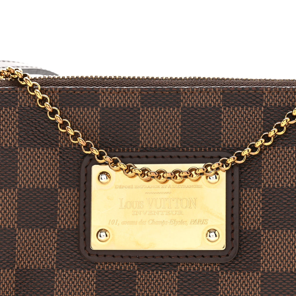 Damier Ebene Eva Clutch