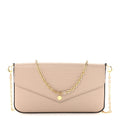 Epi Felicie Pochette Chain Wallet Galet