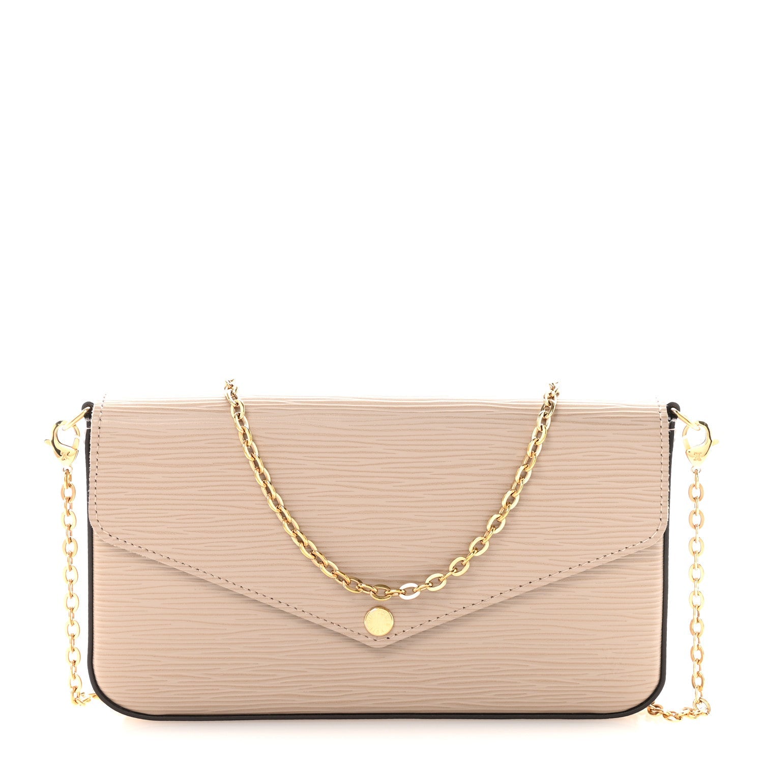 Epi Felicie Pochette Chain Wallet Galet