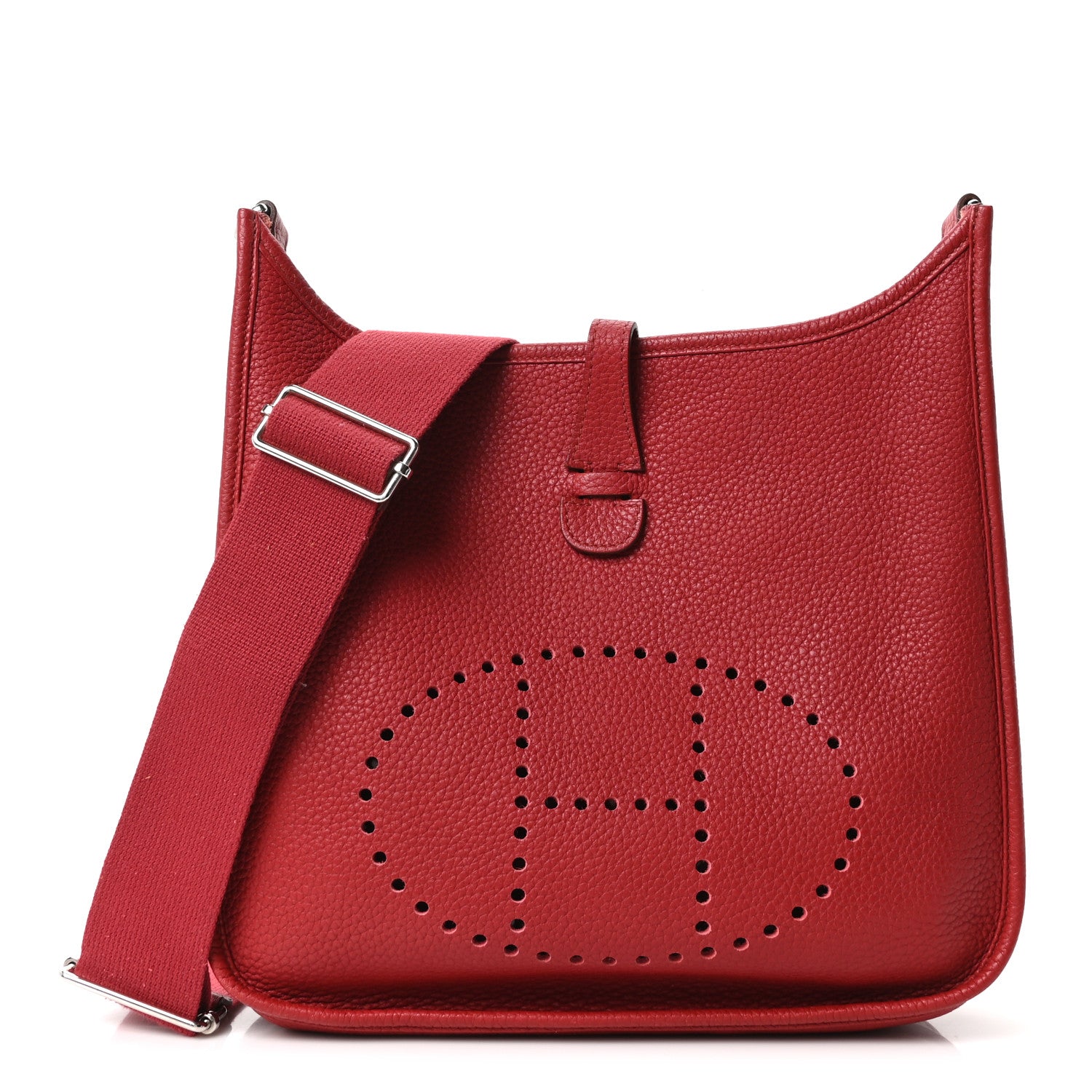 Taurillon Clemence Evelyne III PM Rouge Garance