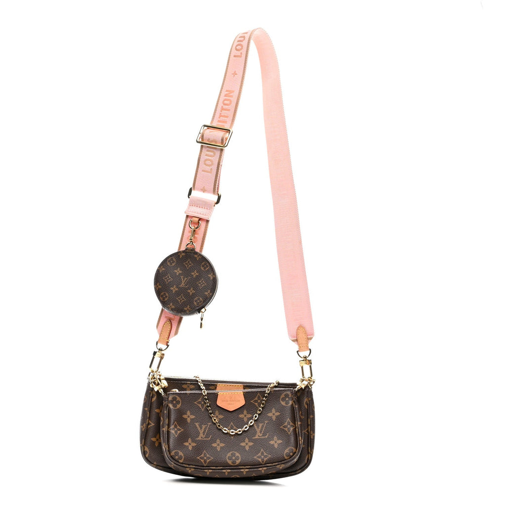 Monogram Multi Pochette Accessories Rose Clair