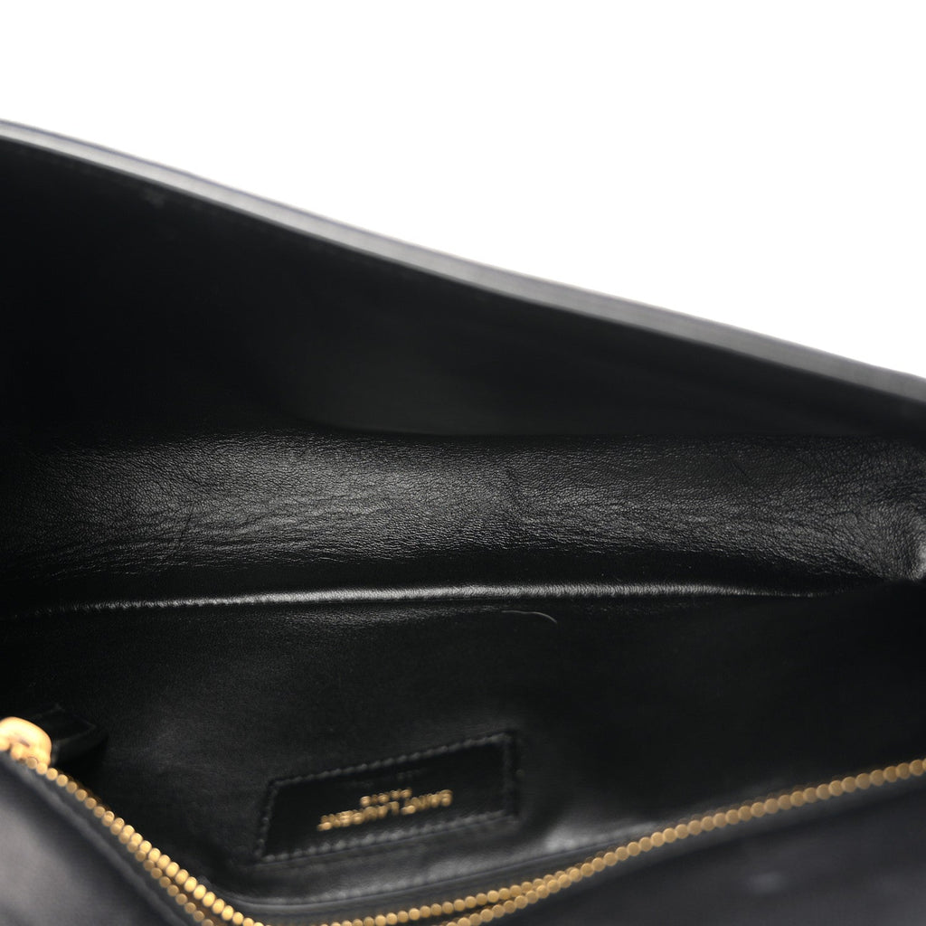 Lambskin Quilted Monogram Kate 99 Black
