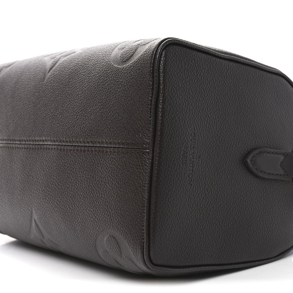 Empreinte Monogram Giant Speedy Bandouliere 25 Chocolate