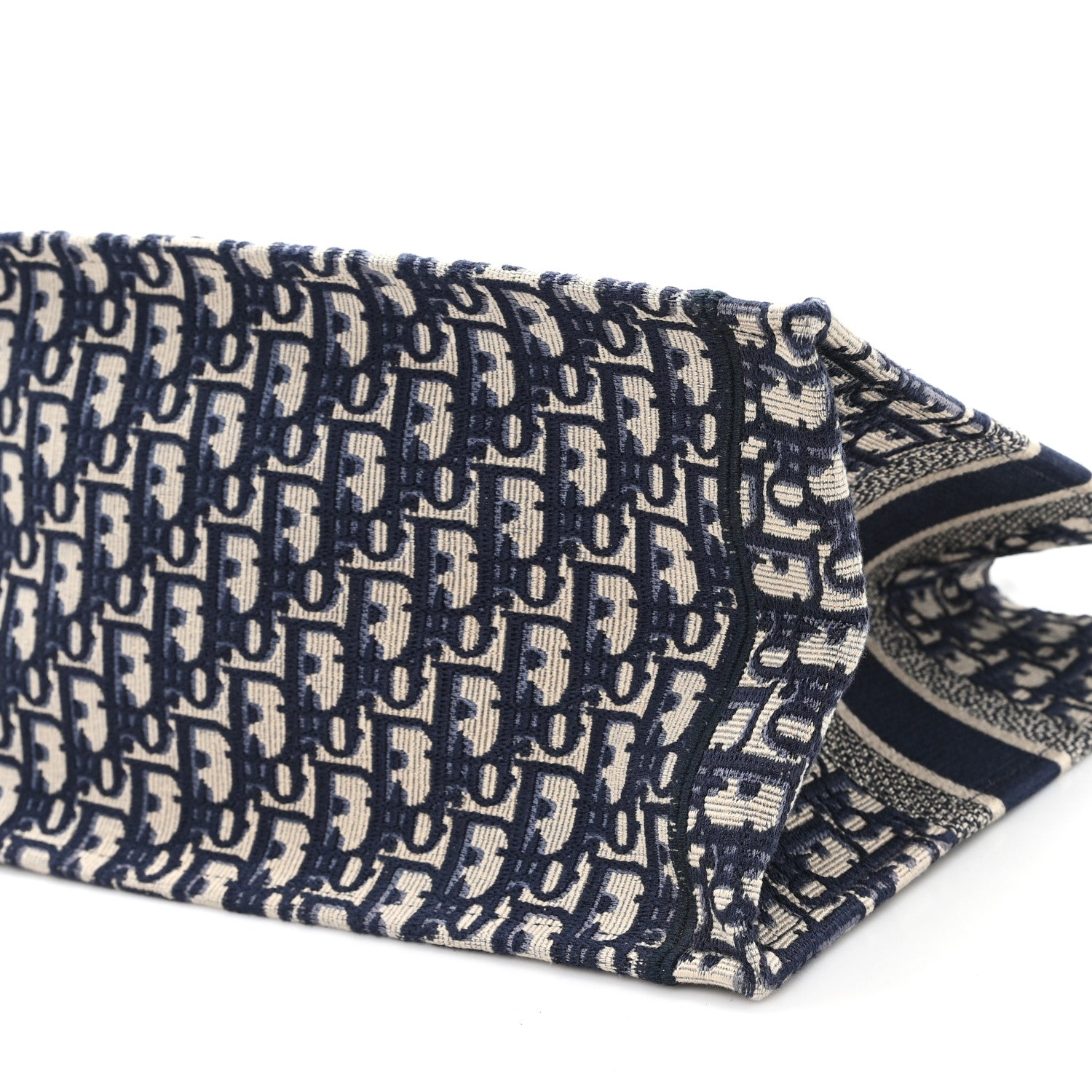Oblique Medium Book Tote Blue Multicolor