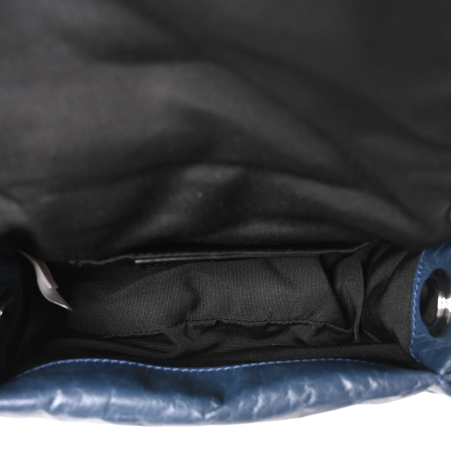 Lambskin The Pillow Bag Blue Sea