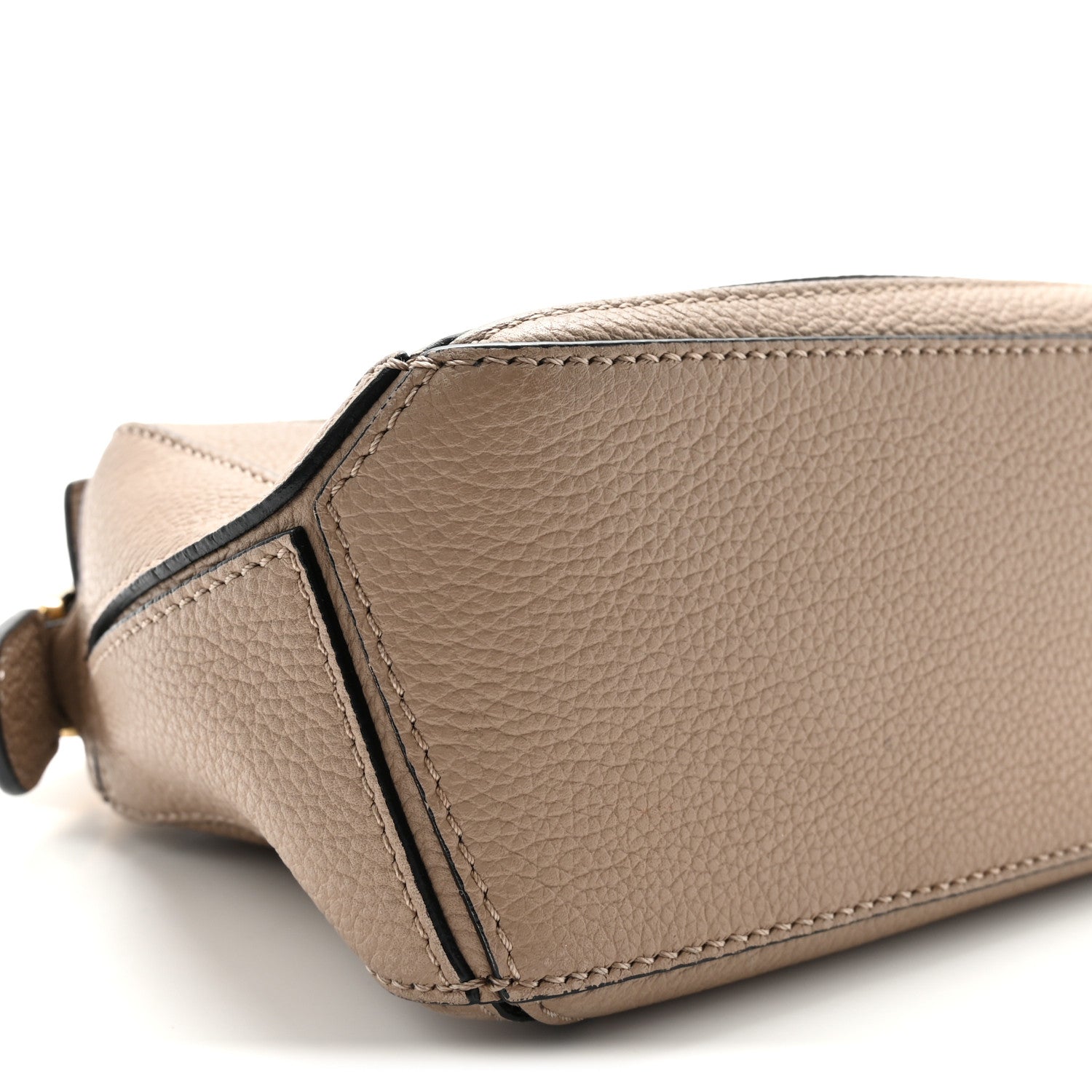 Calfskin Mini Puzzle Bag Sand
