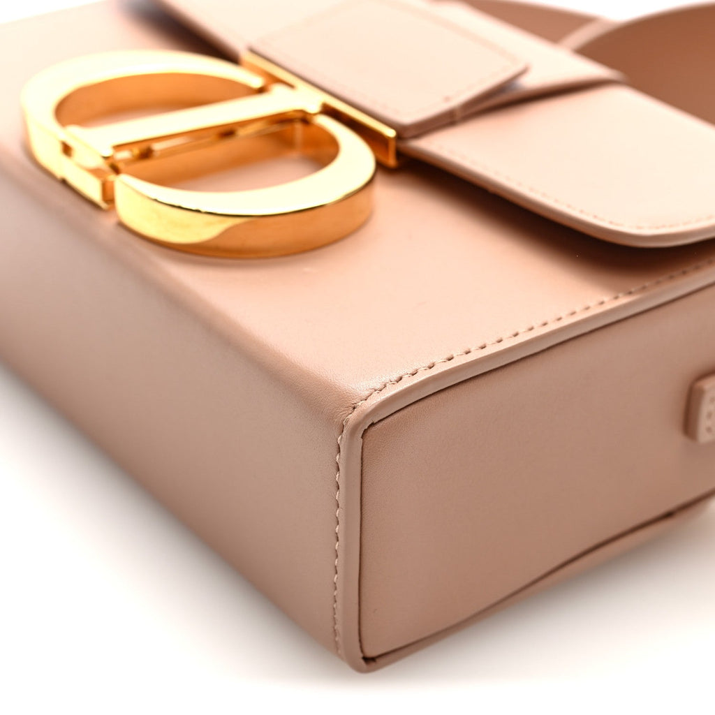Smooth Calfskin 30 Montaigne Box Bag Pale Pink