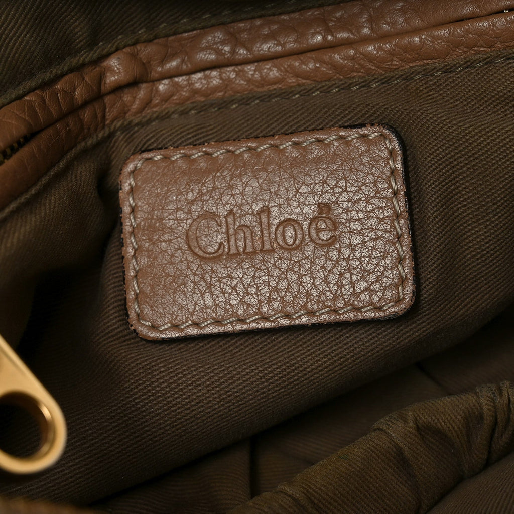 Calfskin Medium Marcie Satchel Desert Taupe