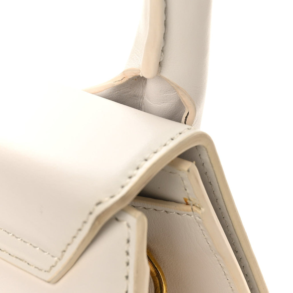 Smooth Calfskin Le Grand Chiquito White