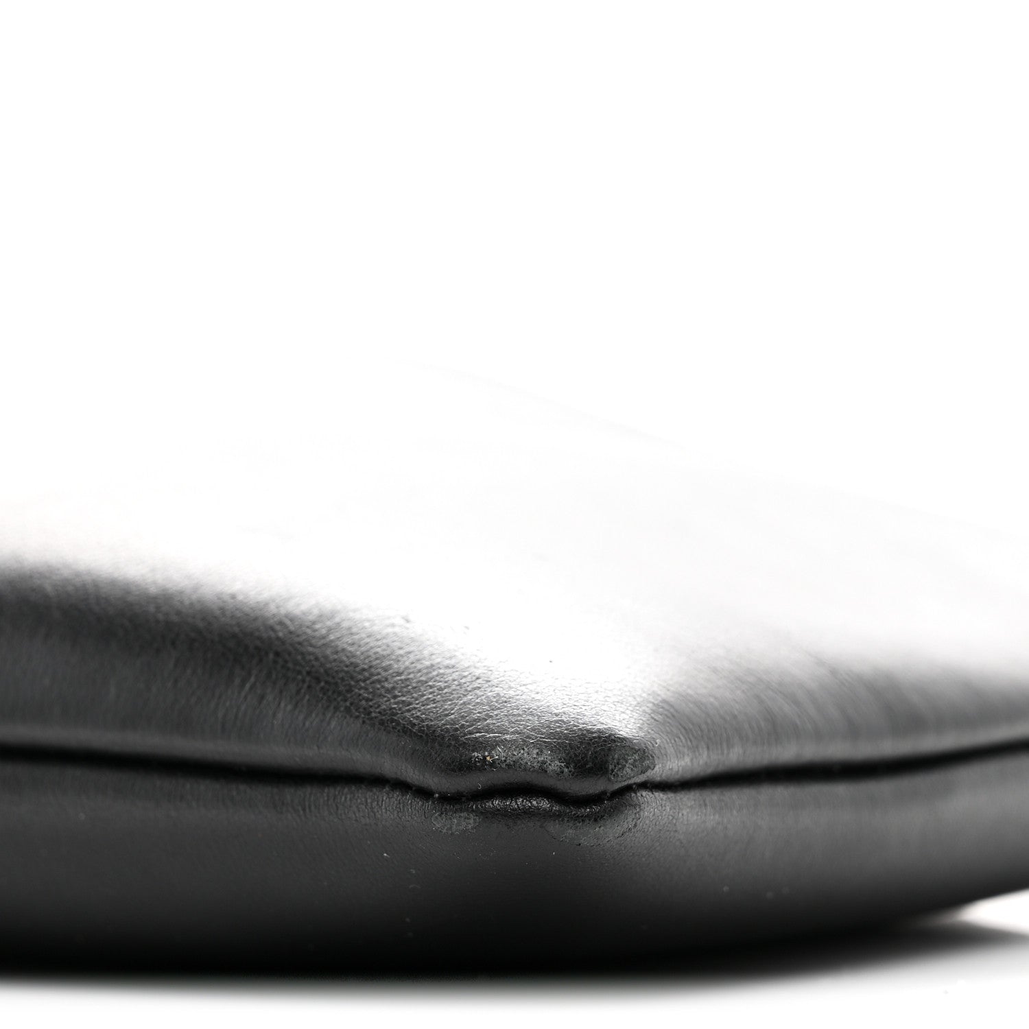 Vitello Mini Crossbody Pouch Black