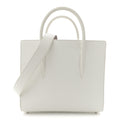 Calfskin Lizard Embossed Medium Paloma White