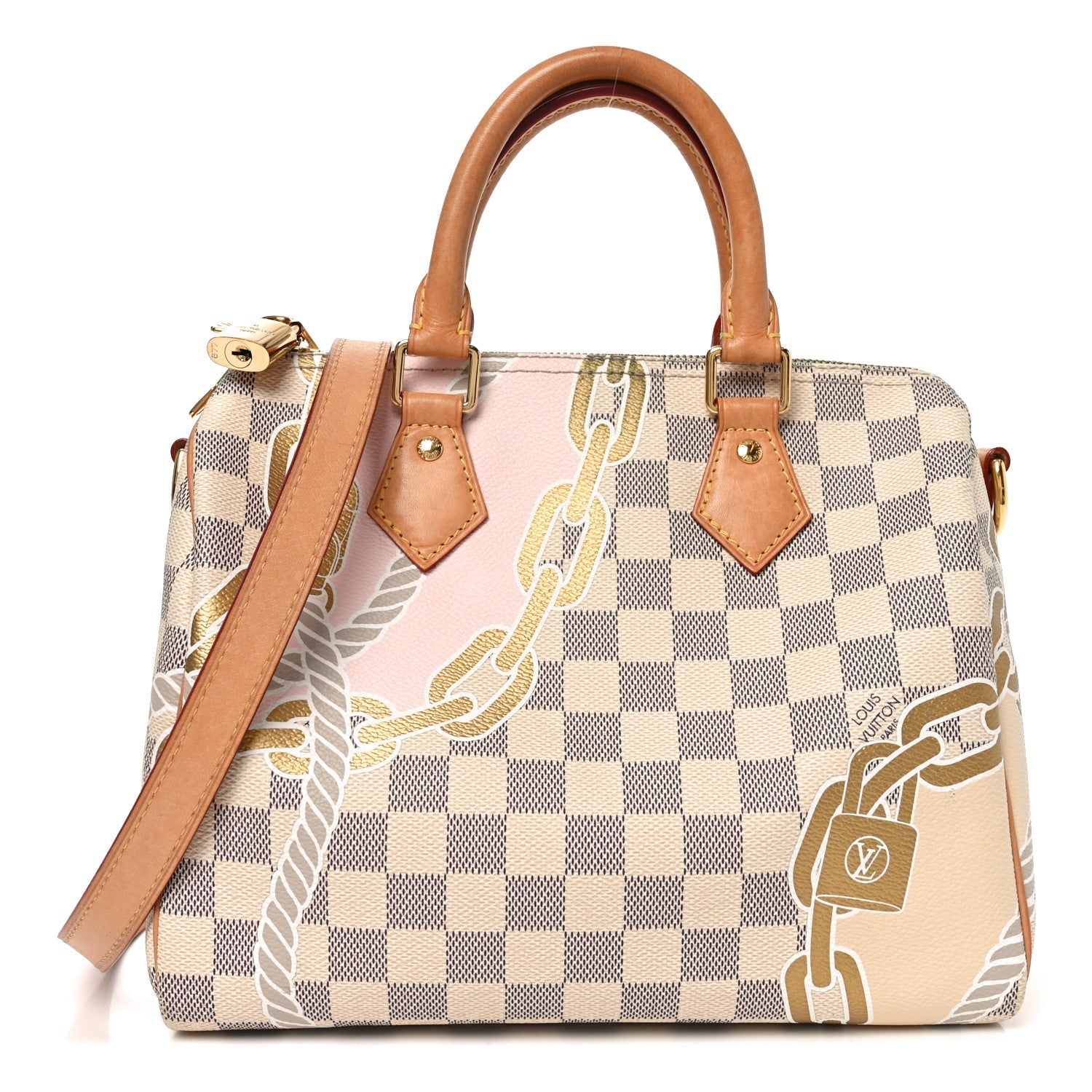 Damier Azur Nautical Speedy Bandouliere 25