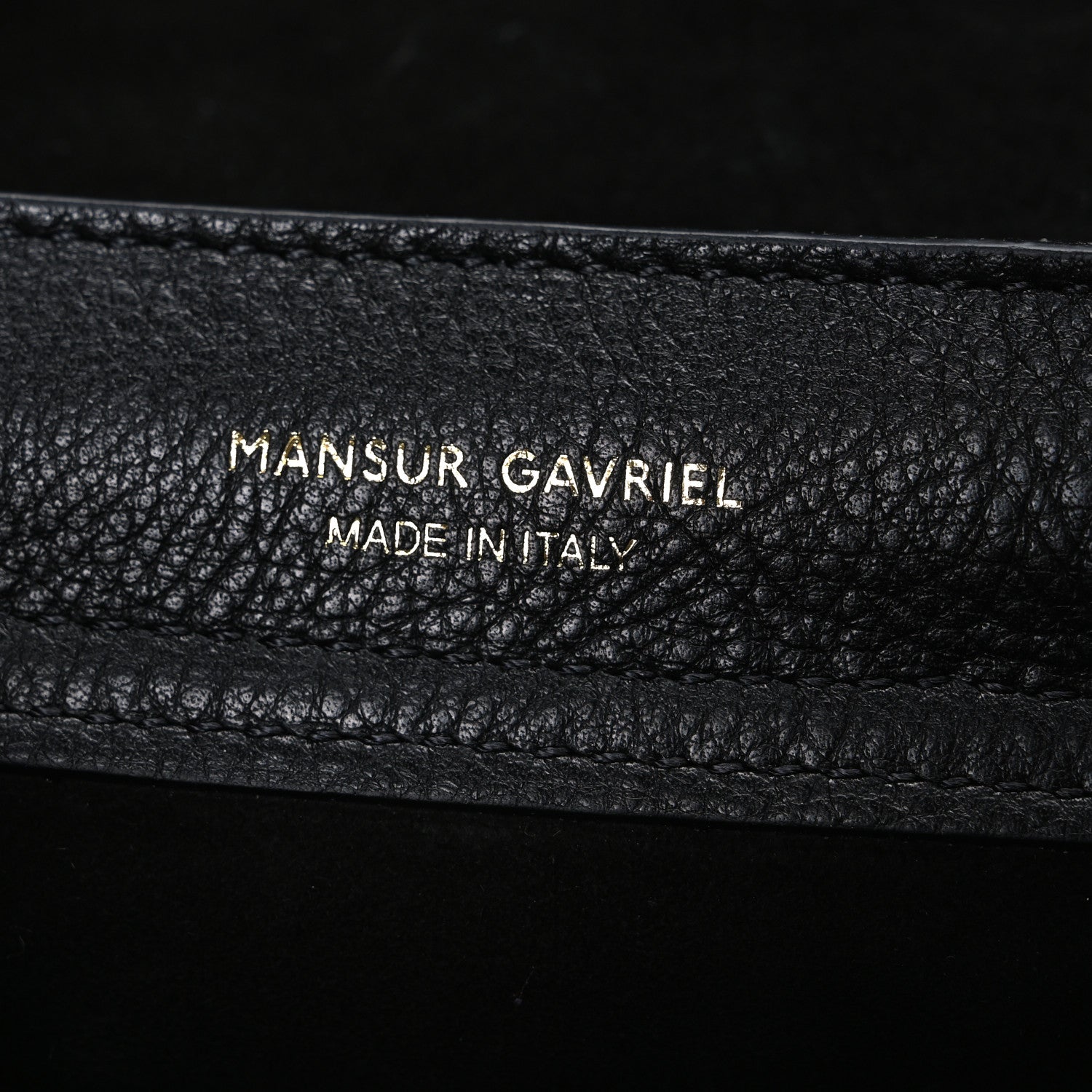 Calfskin Mini Lady Bag Black Flamma