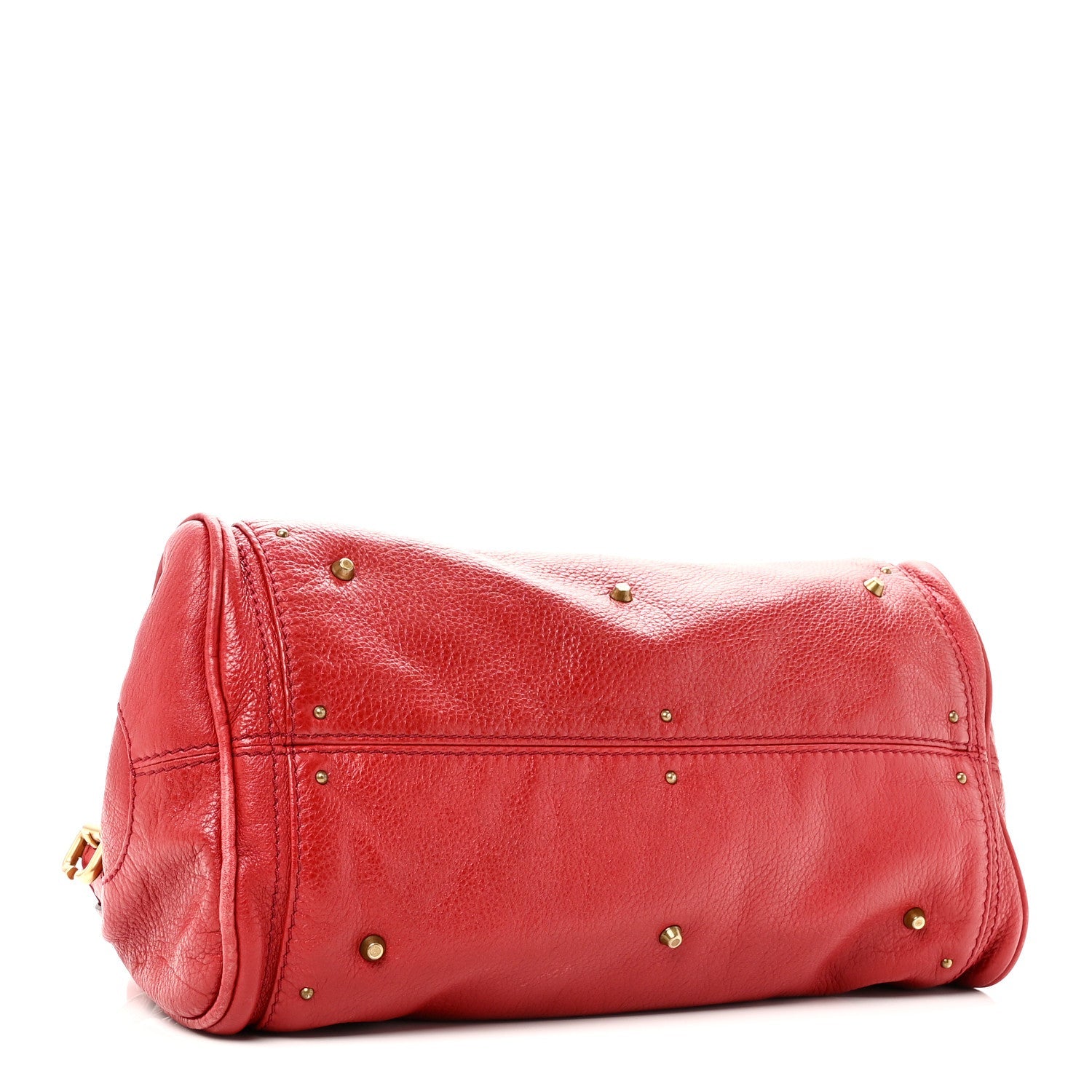 Calfskin Medium Paddington Satchel Red