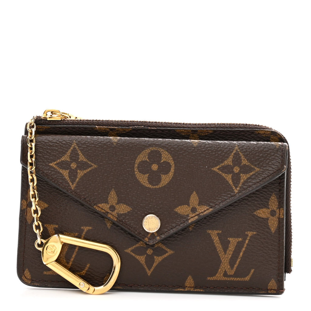 Monogram Recto Verso  Holder Black