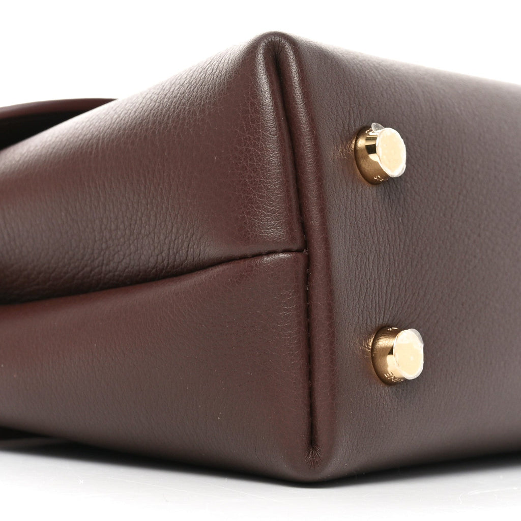 Supple Grained Calfskin Teen Nino Chestnut