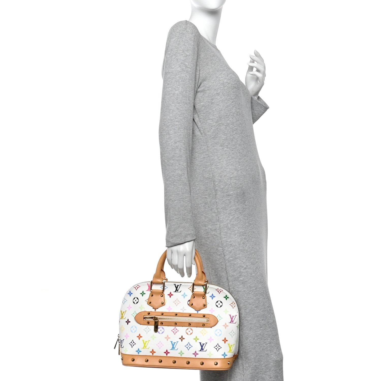 Monogram Multicolor Alma White