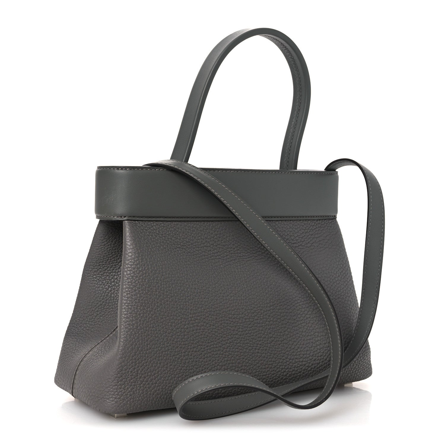 Togo Swift Medor Bag Gris Meyer