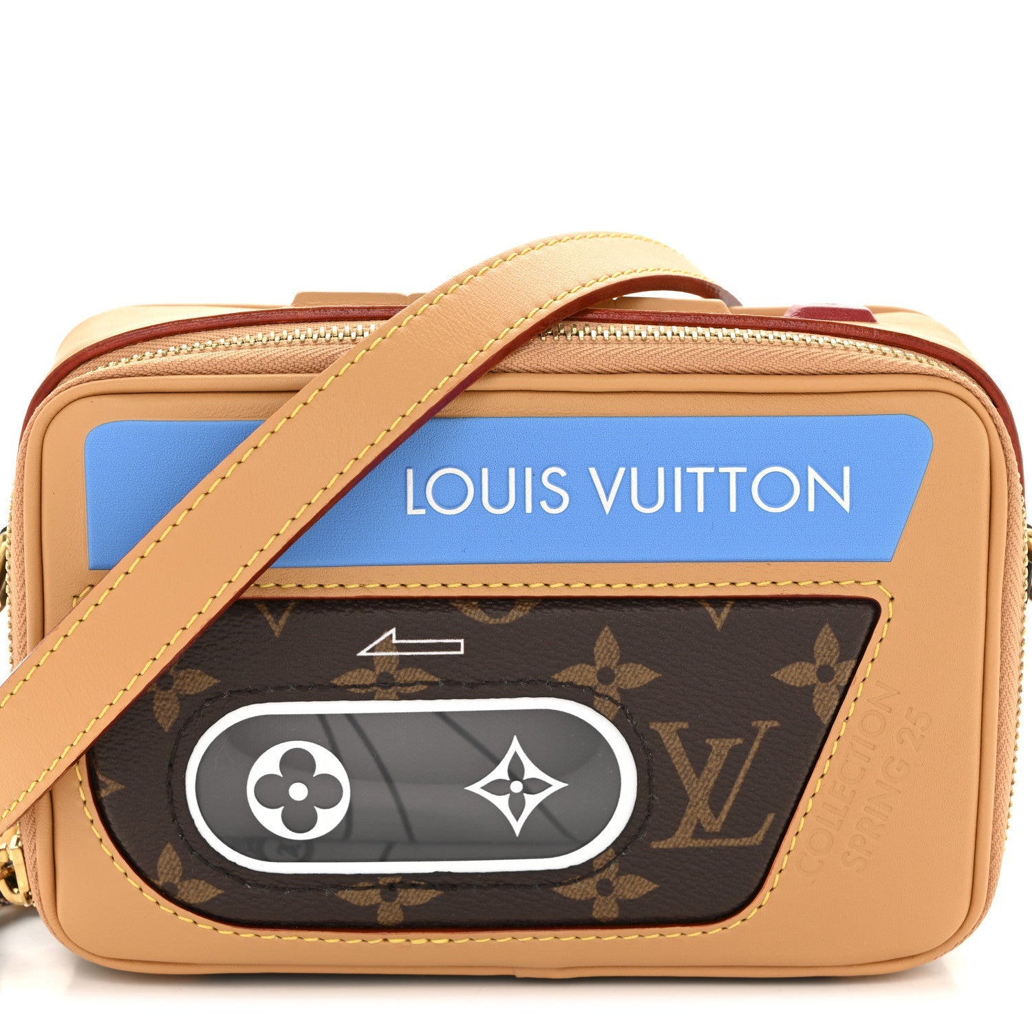 Calfskin Monogram Baladeur Wearable Wallet