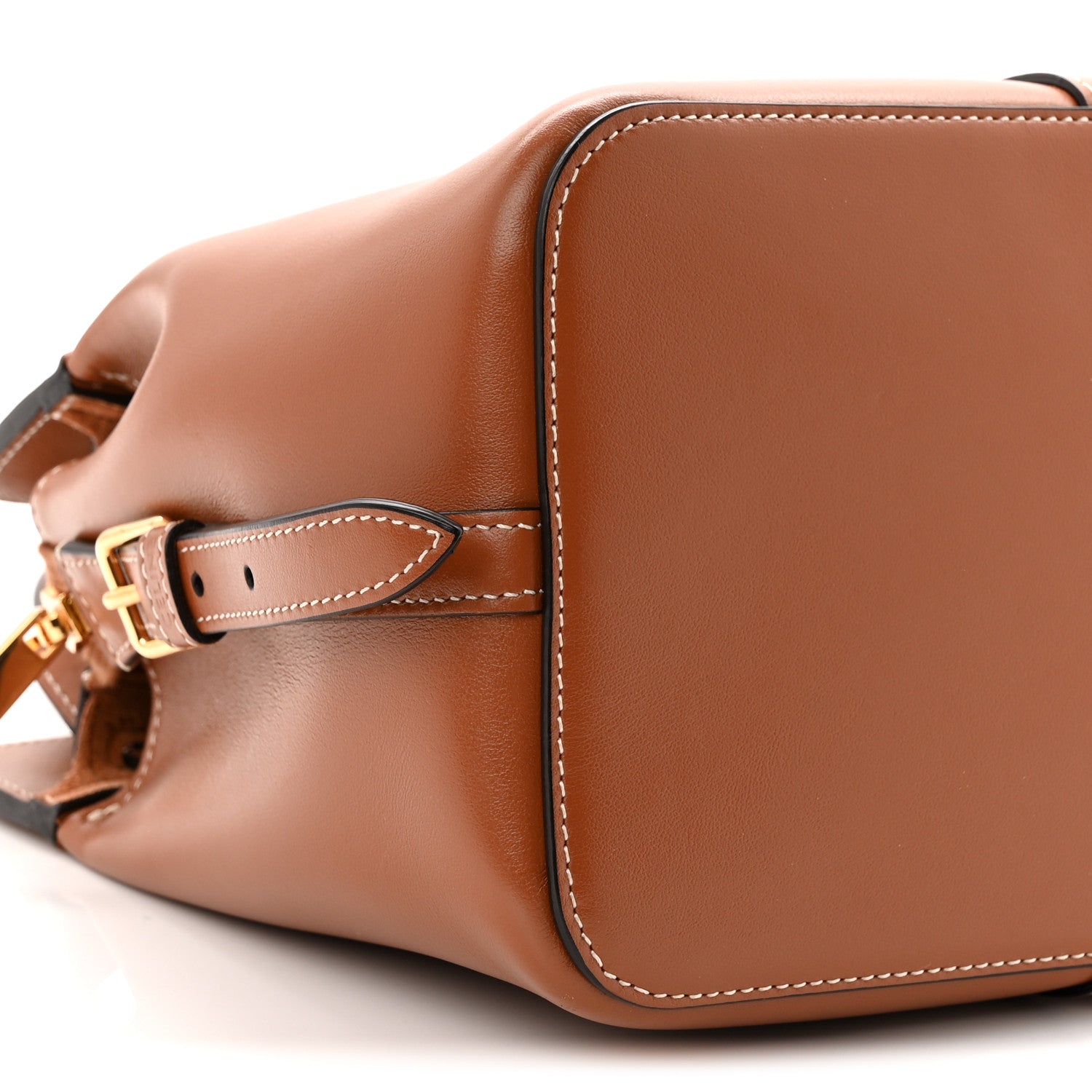 Calfskin Small Cabas De France Tan