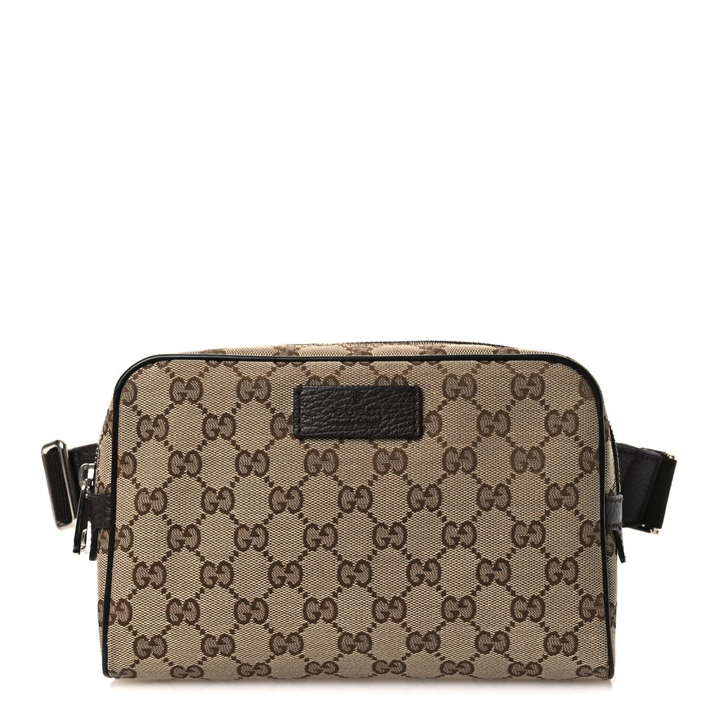 Monogram Belt Bag Dark Brown