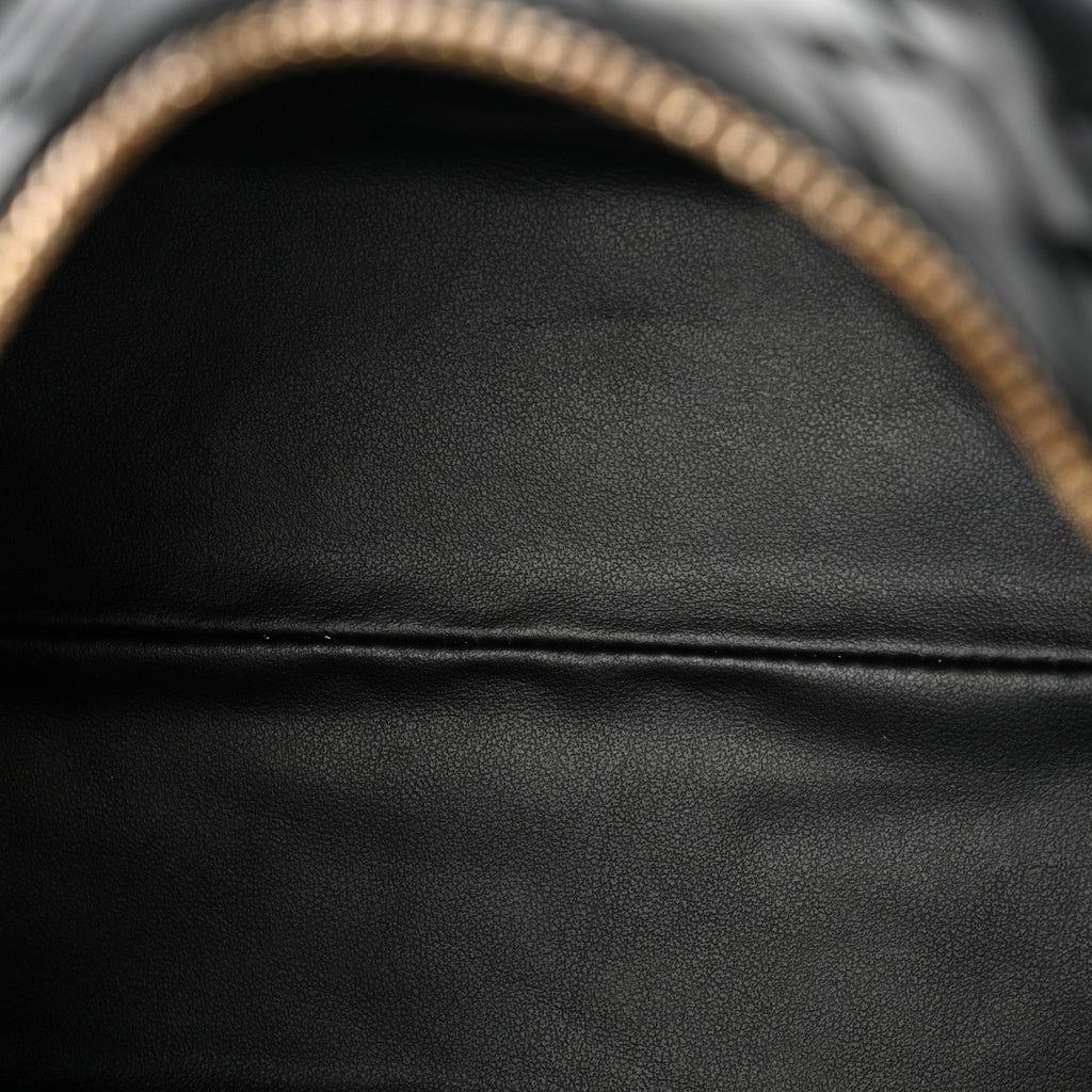 Calfskin Nappa Intrecciato Mini Wallace Black